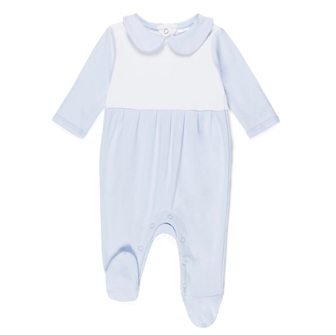 Blue Peter Pan Collar Footie