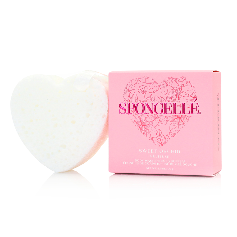 Spongelle Heart Buffer Sponge