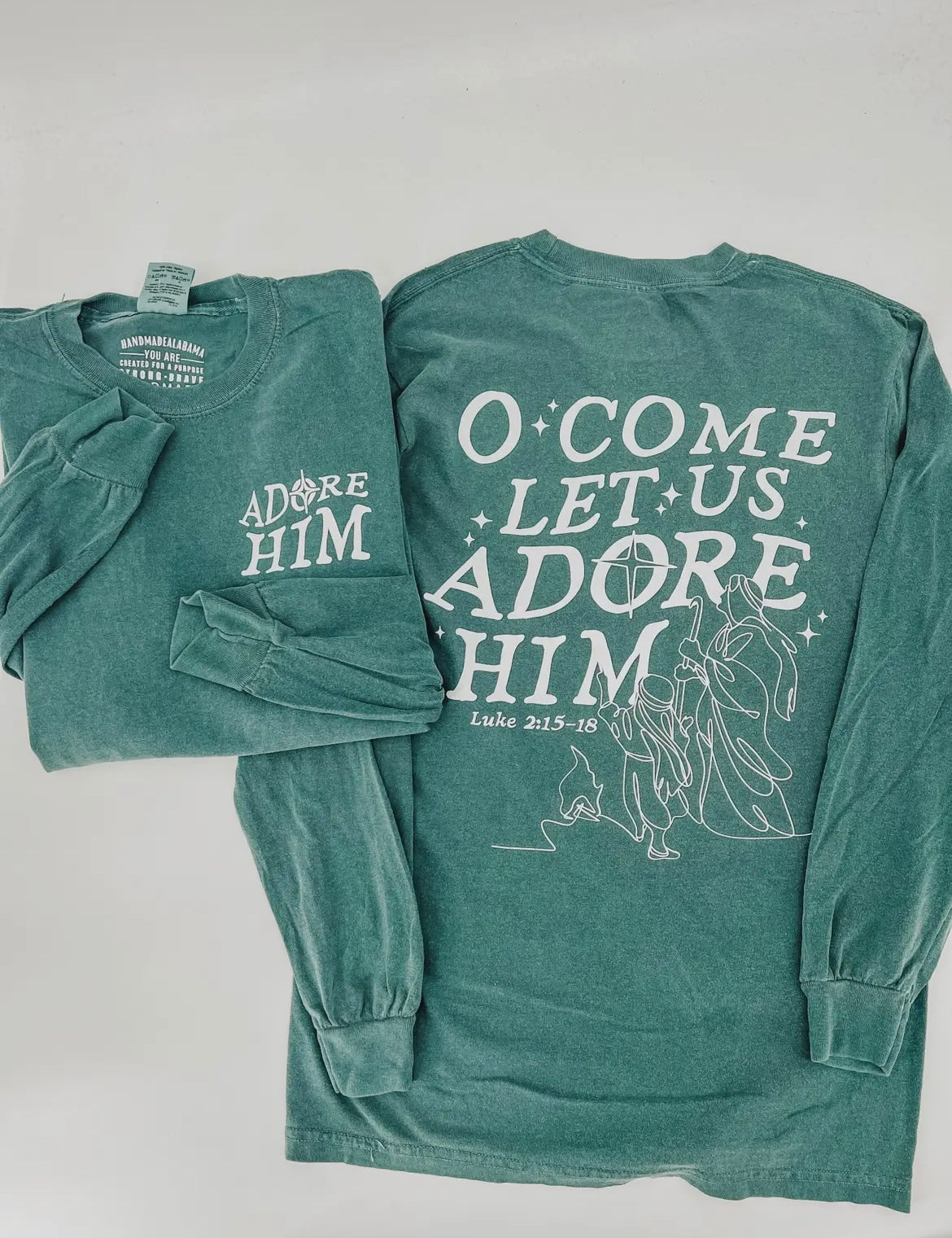 Oh Come Let Us Adore Him Tee