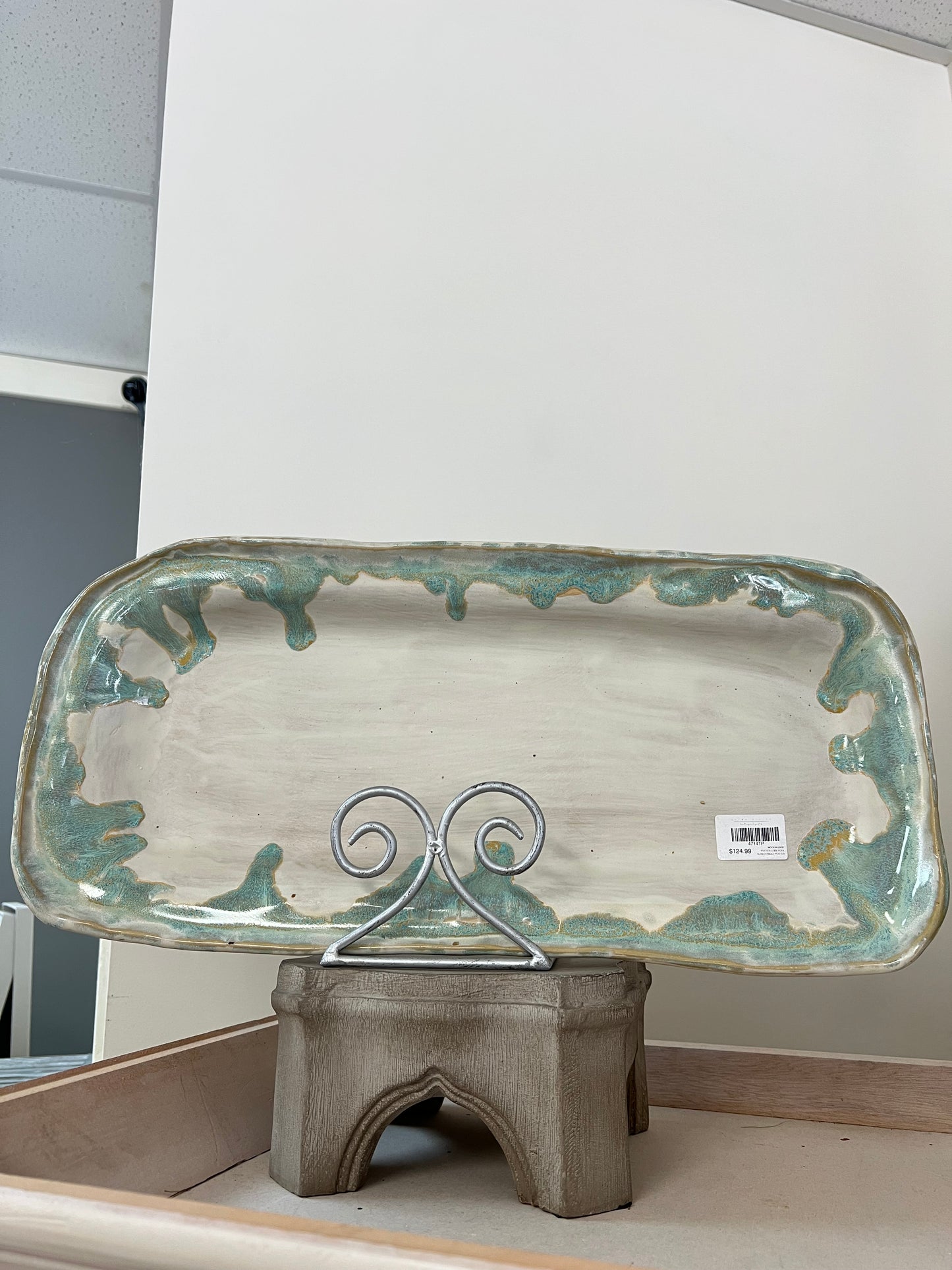 Mockingbird Pottery Tide Pool XL Rectangle Platter