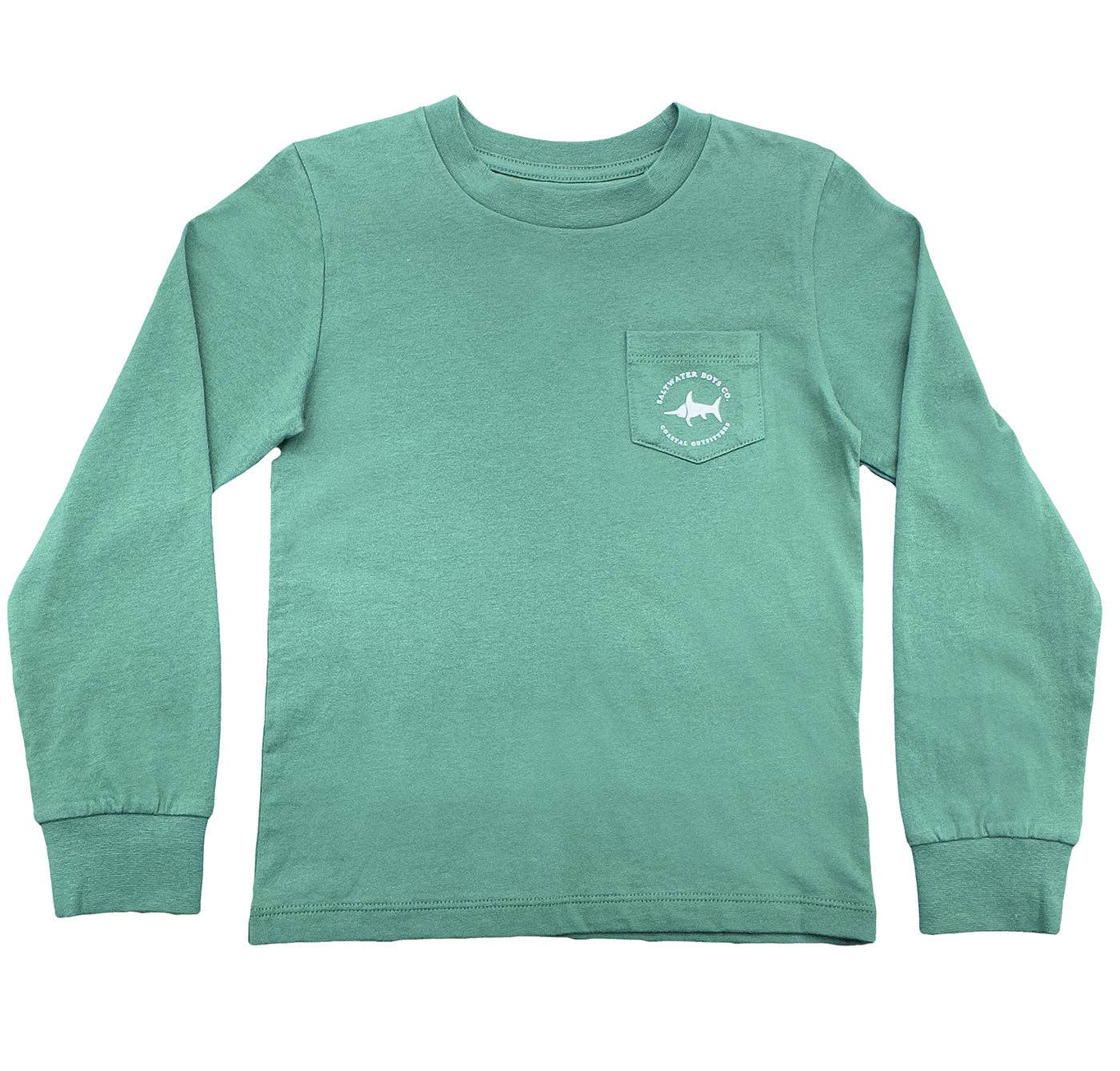Plaid Deer Green Long Sleeve Graphic Tee