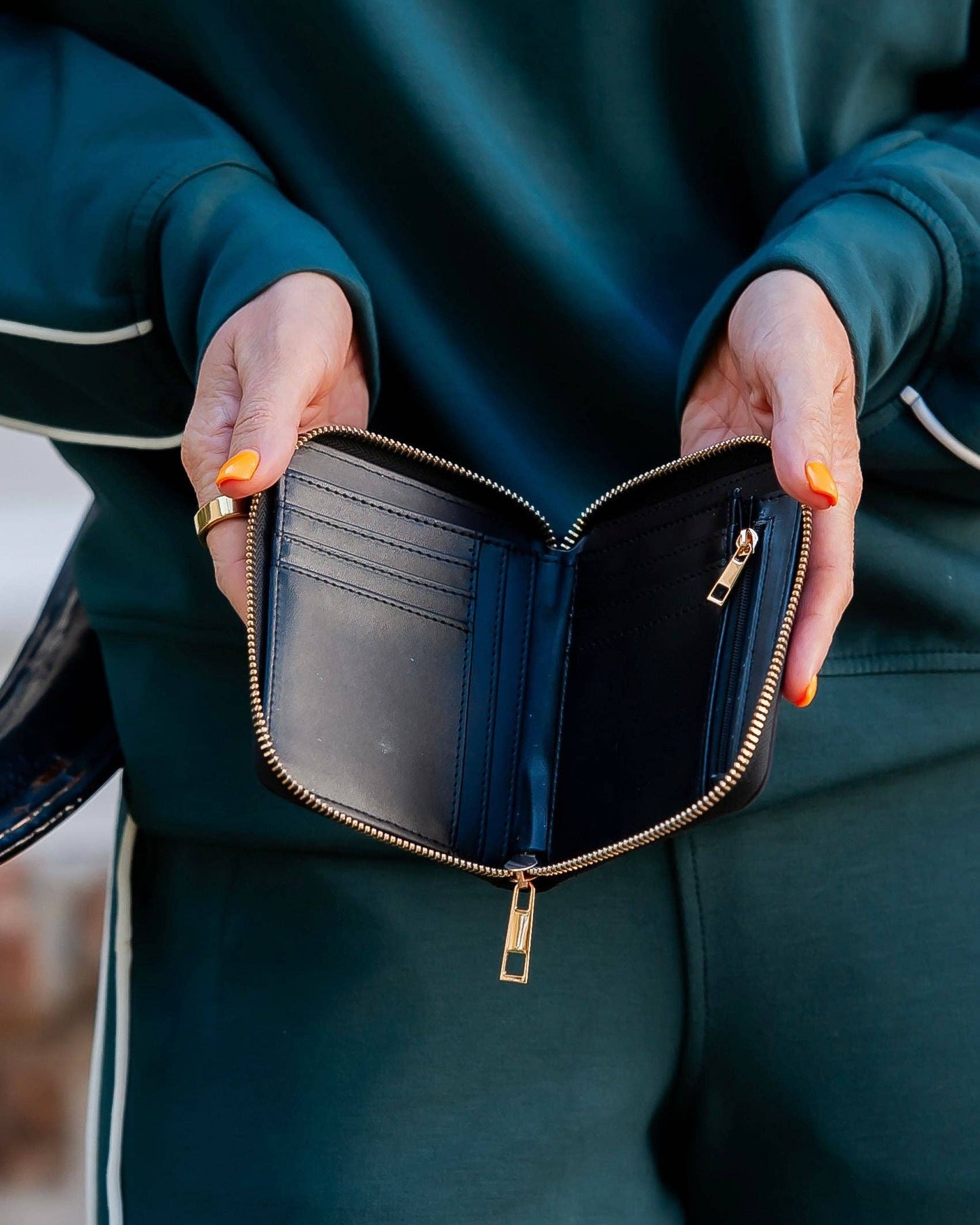 Blakely Wallet - Black Nylon