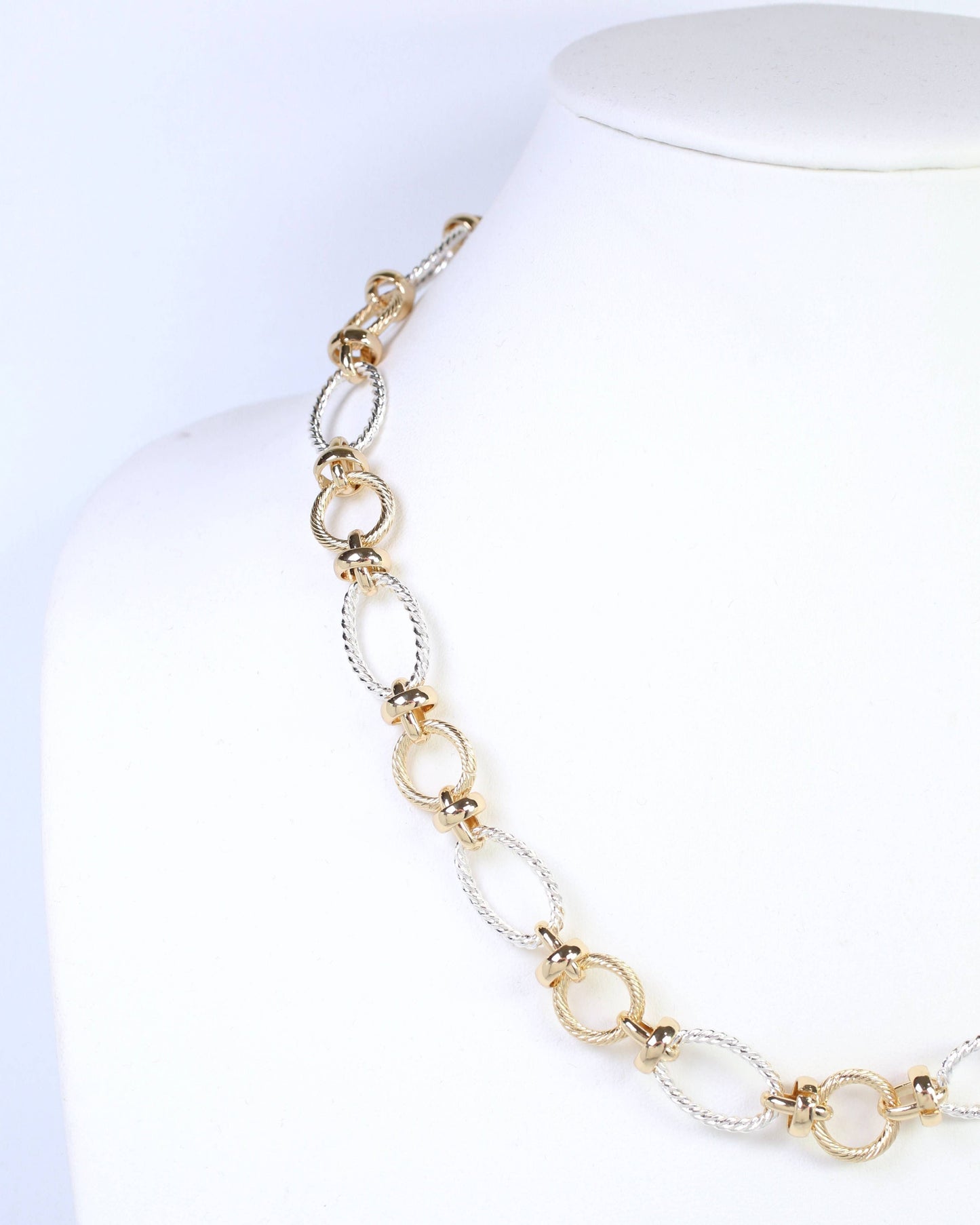 Aventura Link Necklace in Gold/Silver