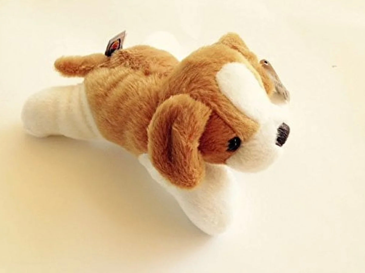 Pesky Pups: Tan & White Mini Puppy Plush