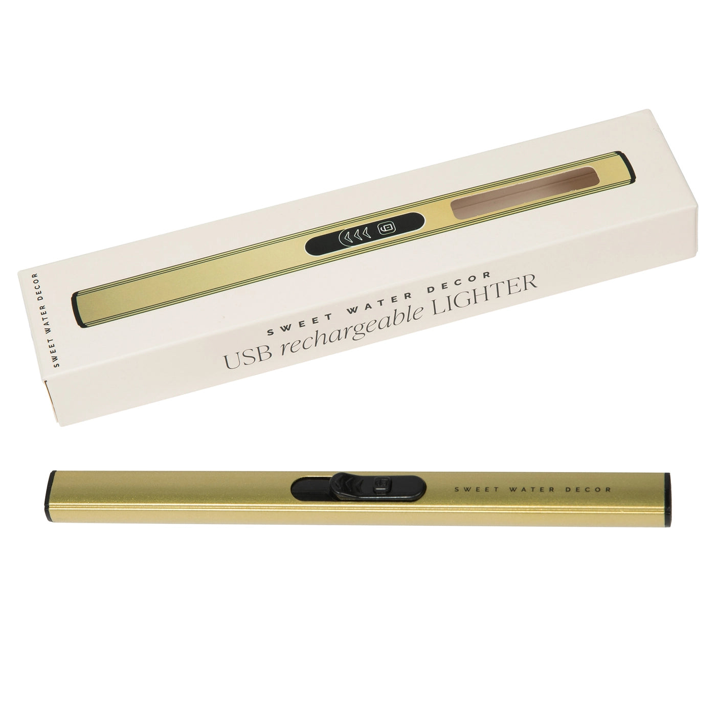 Gold USB Electric Lighter