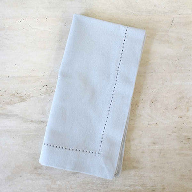 Grey Hemstitch Dinner Napkin