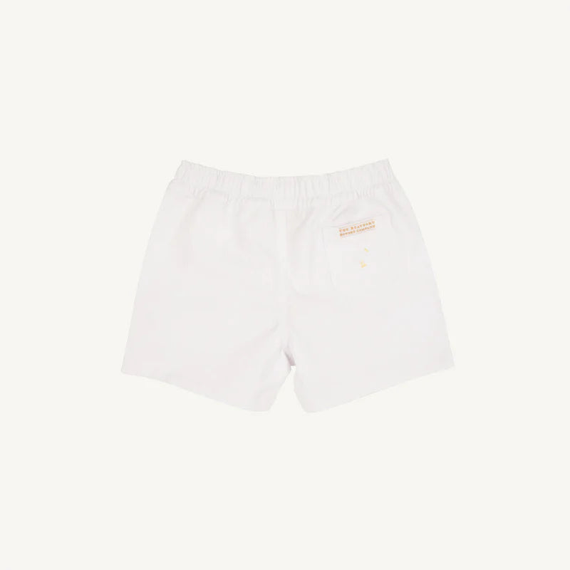 Worth Avenue White Sheffield Twill Shorts