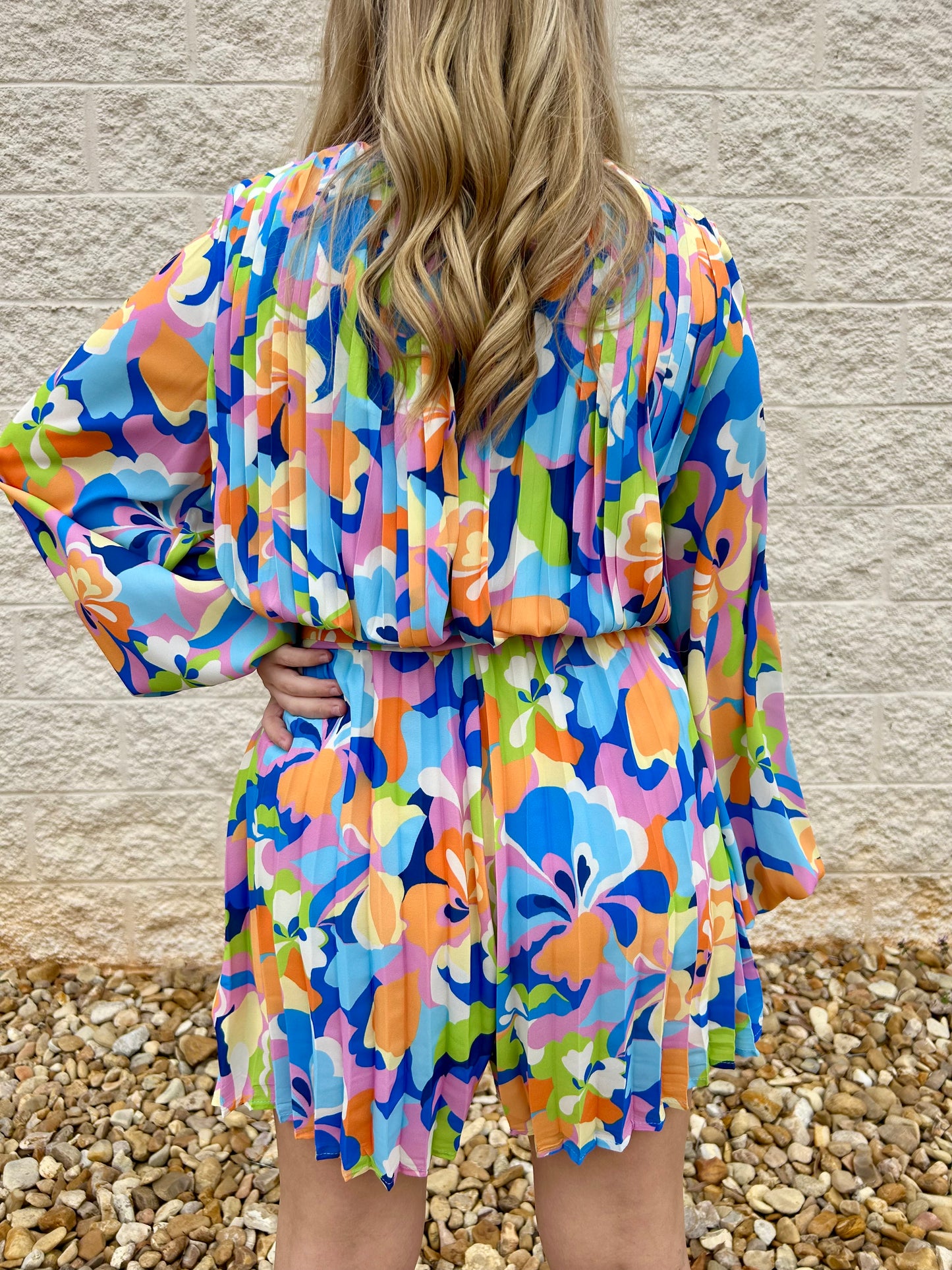 In The Groove Printed Woven Romper