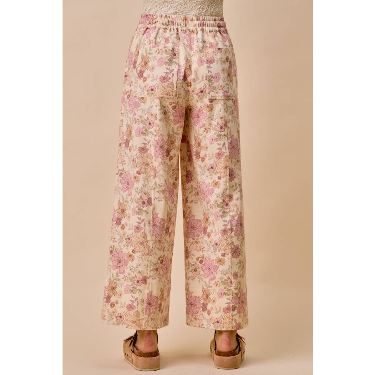 Eleanor Floral Wide Leg Pants