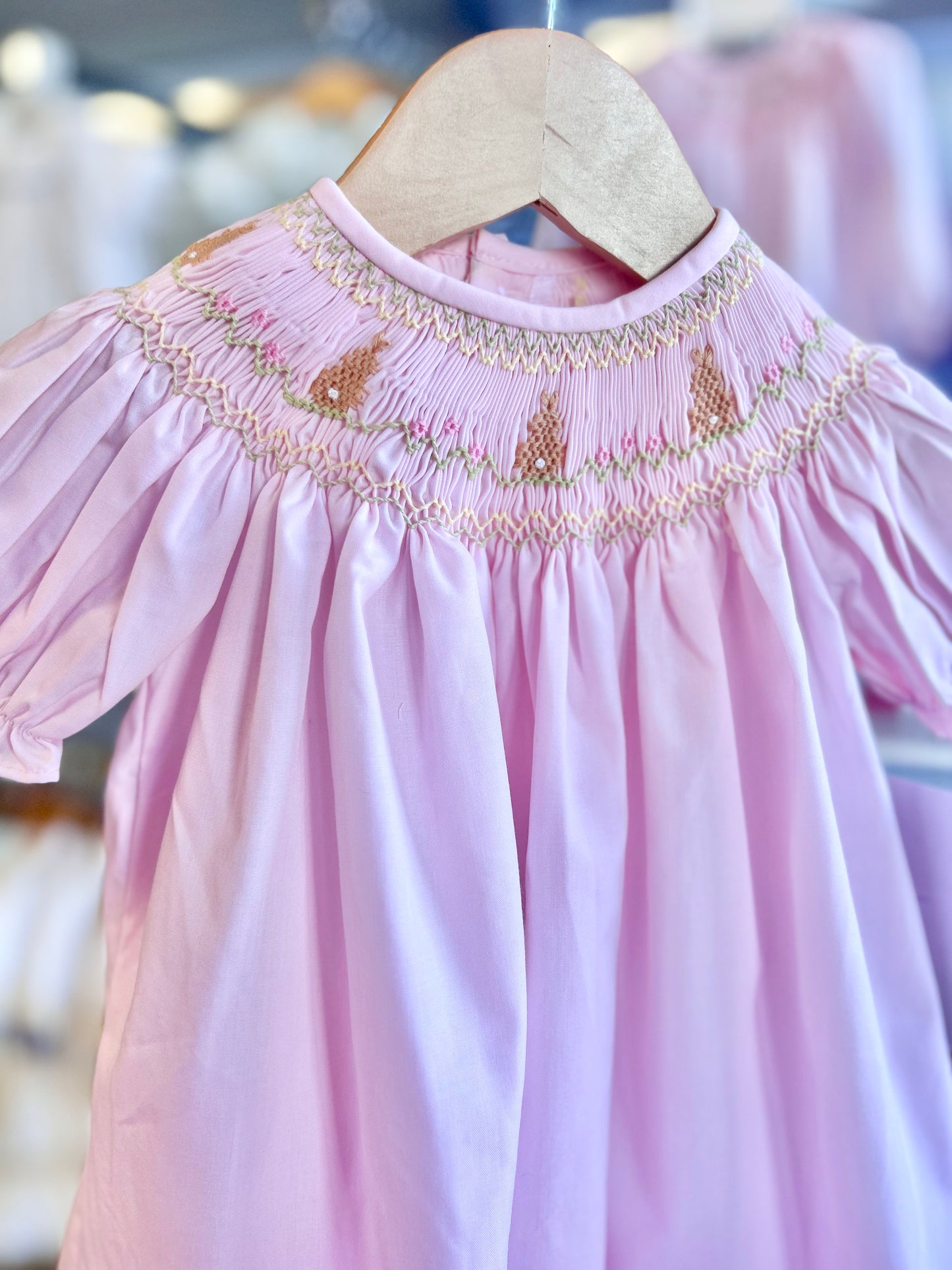 Pink Savannah Bishop Dress - Hop To It