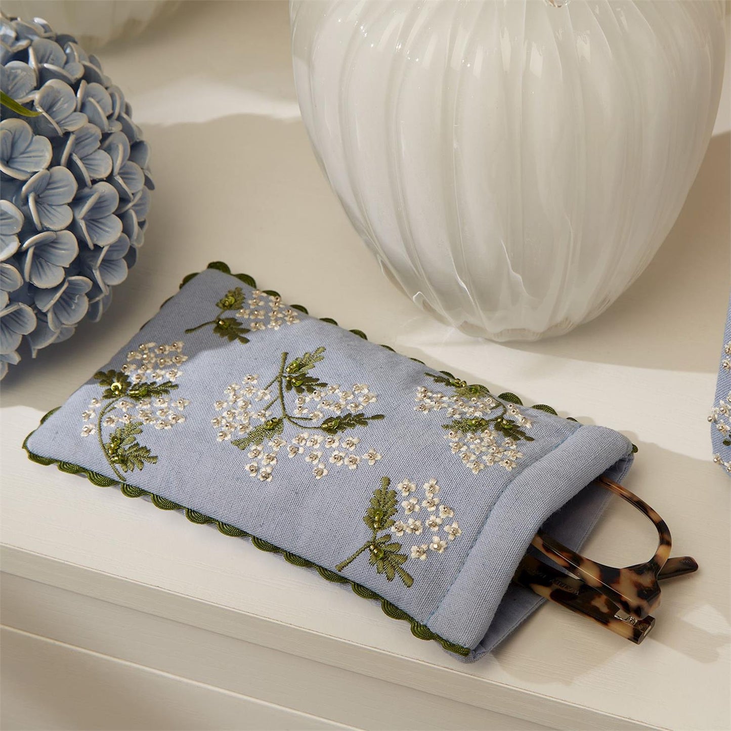 Hydrangea Eyeglass Holder