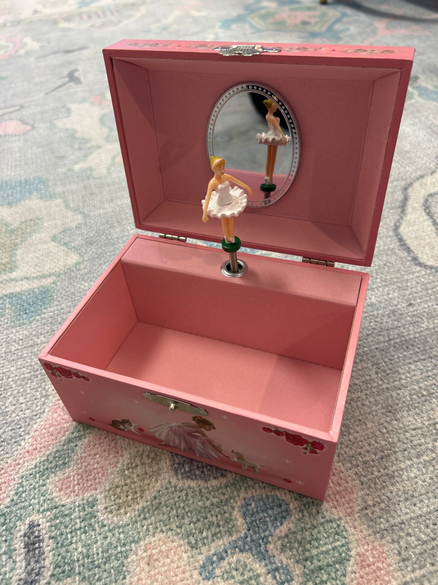 Kitten and Ballet Slipper Music Box