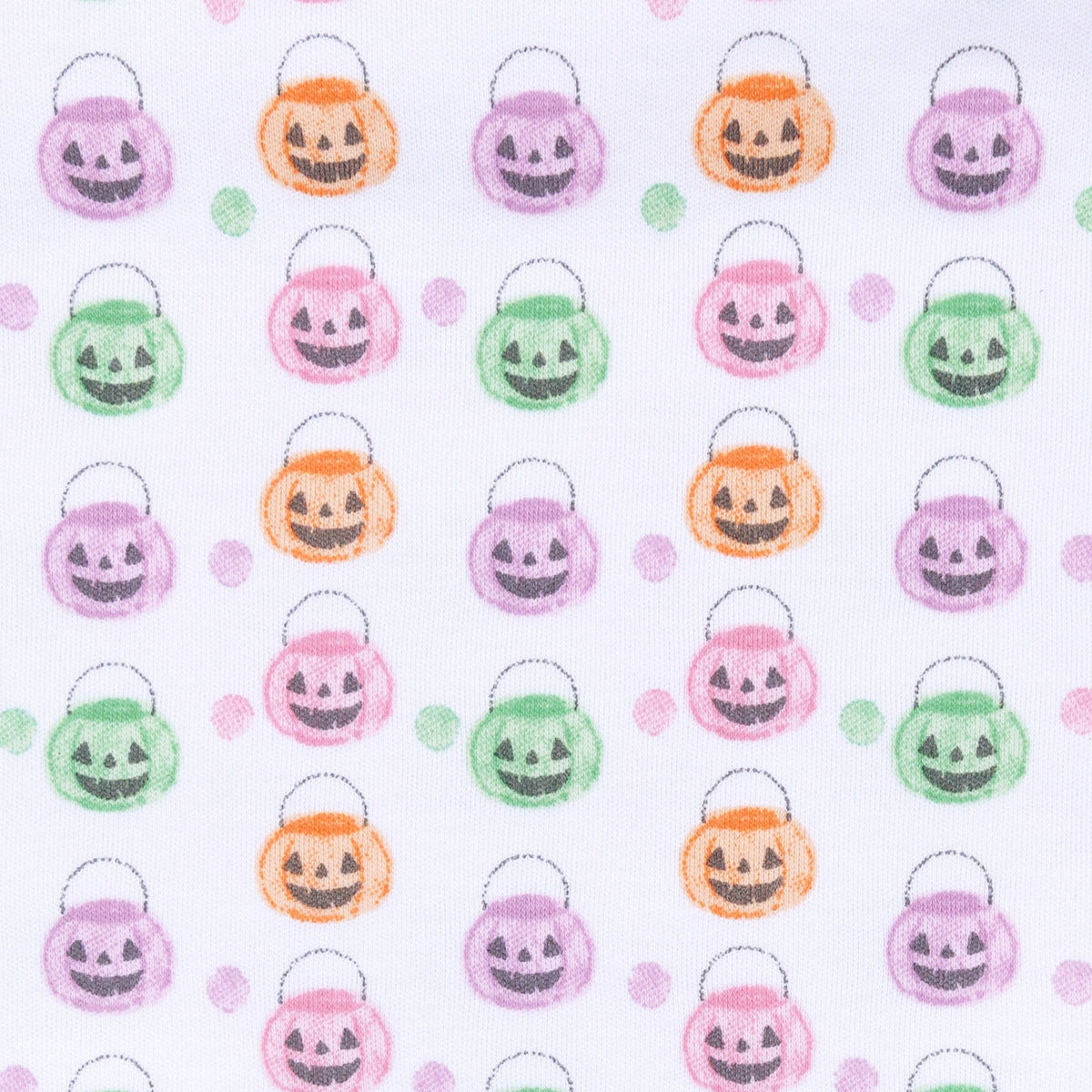 Pumpkin Party Print Short Sleeve Bubble