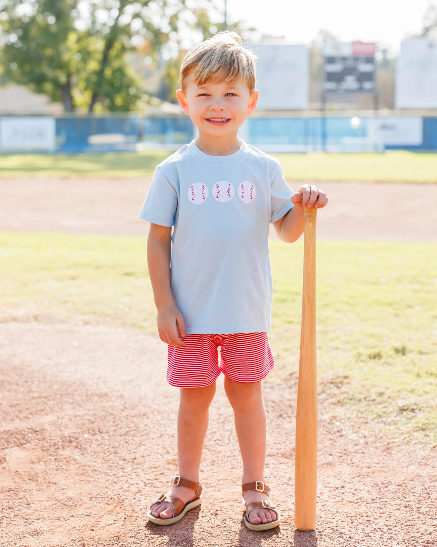 Take Me Out To The Ball Game Short Set