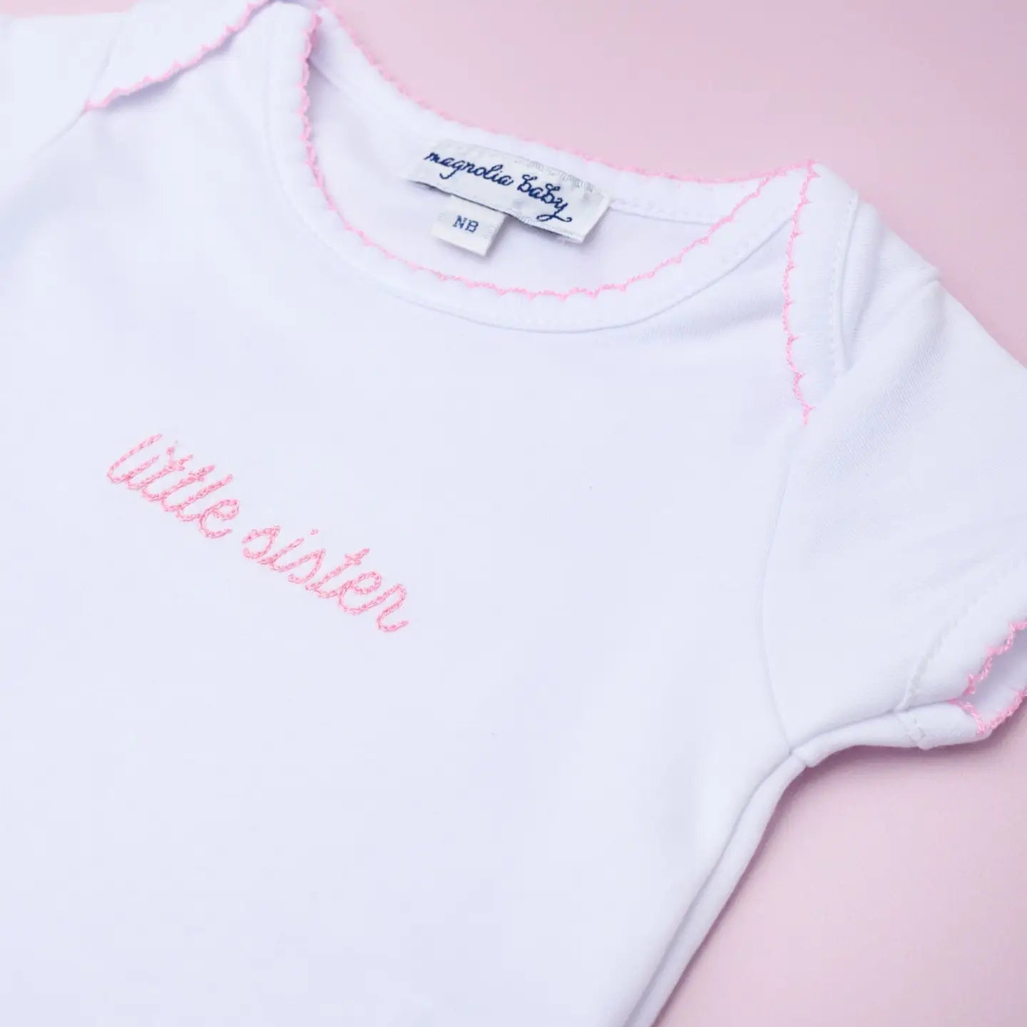 Little Sister Embroidered Bodysuit