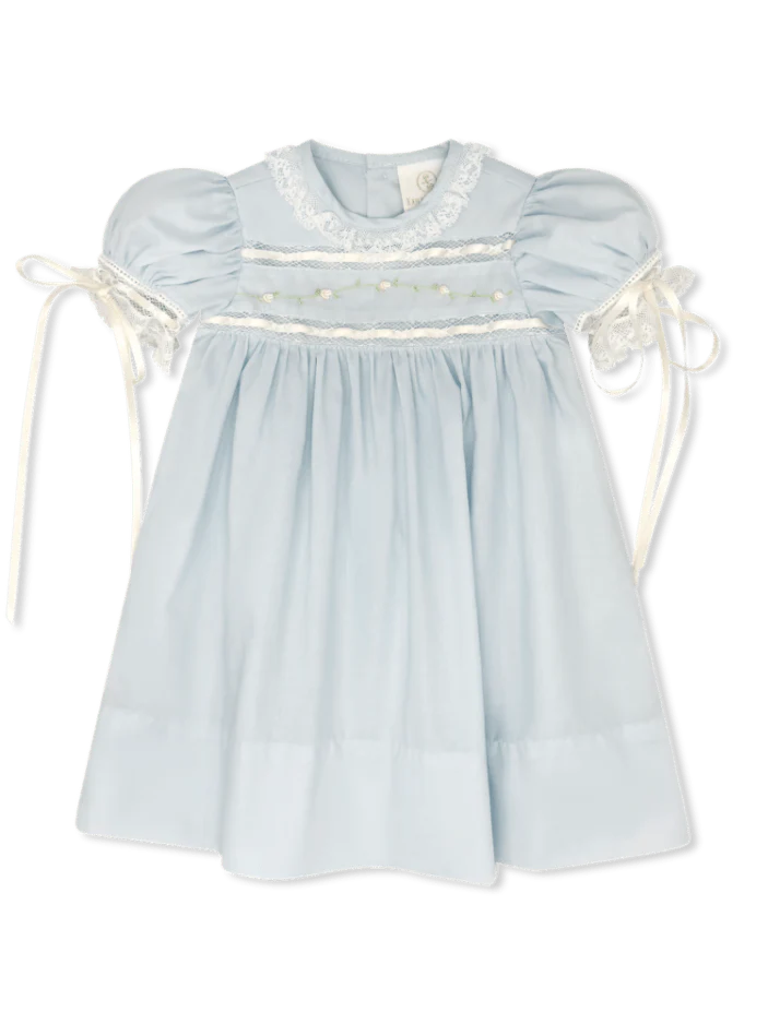 Blessings Blue Batiste Tiny Town Dress
