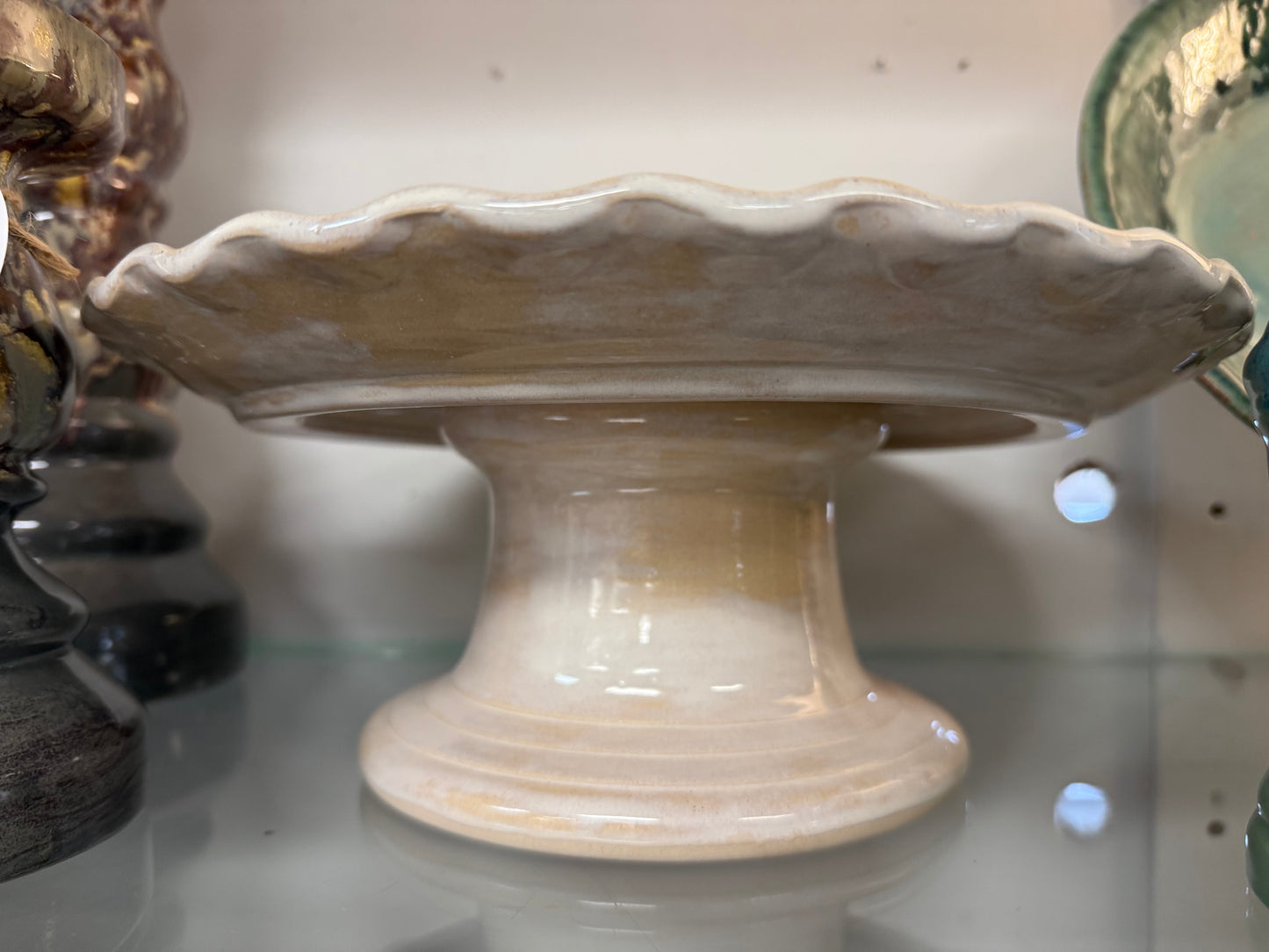 Sonshine Cake Stand - Vintage Pearl