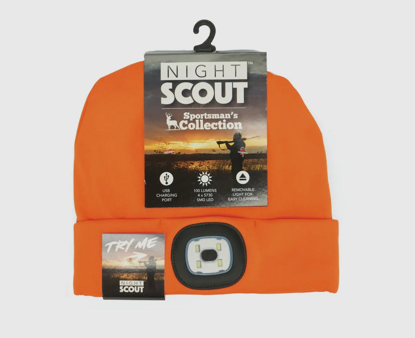 Men’s Orange Night Scout Beanie
