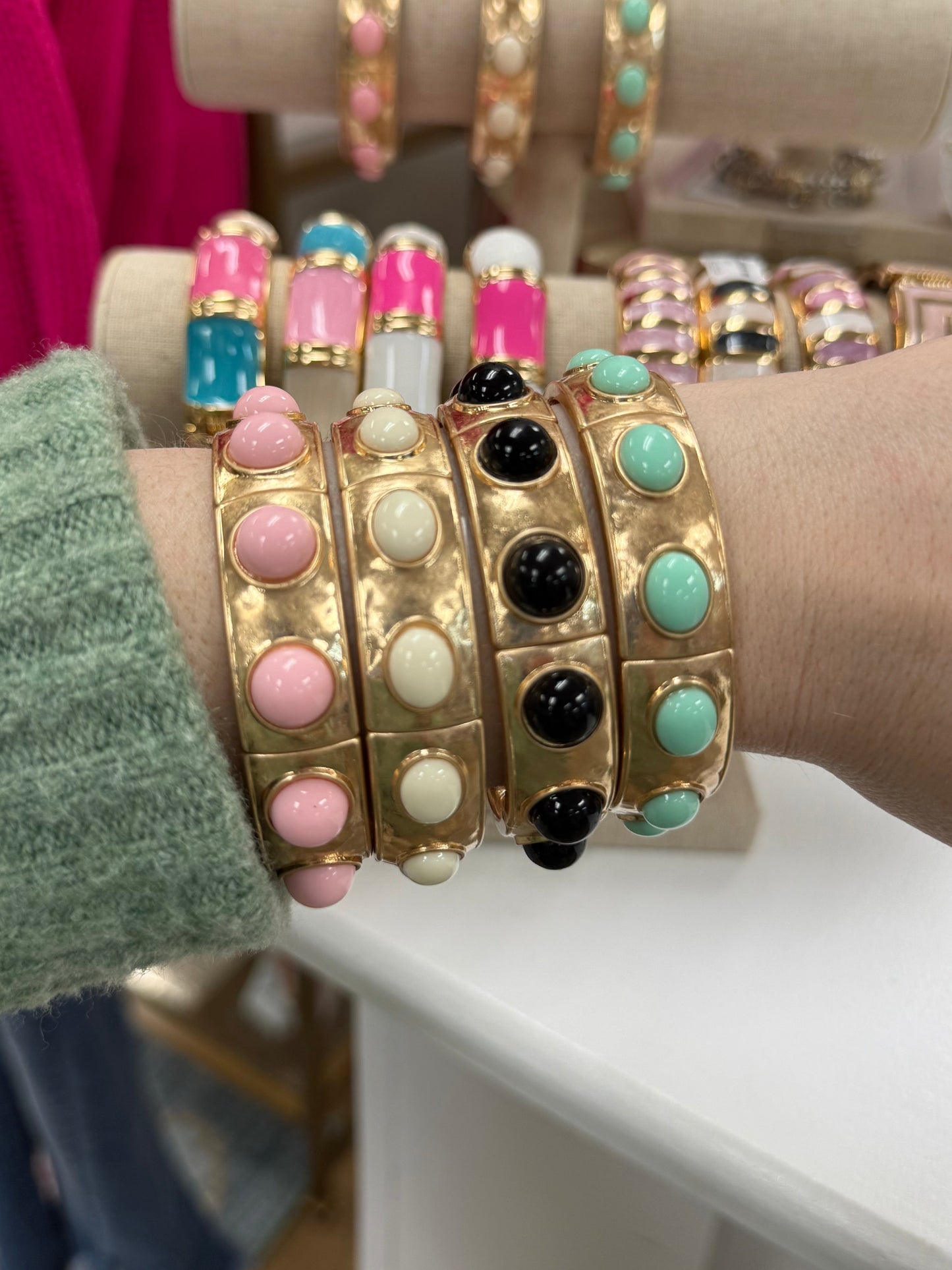 Chelsea Gold Bangle Bracelet