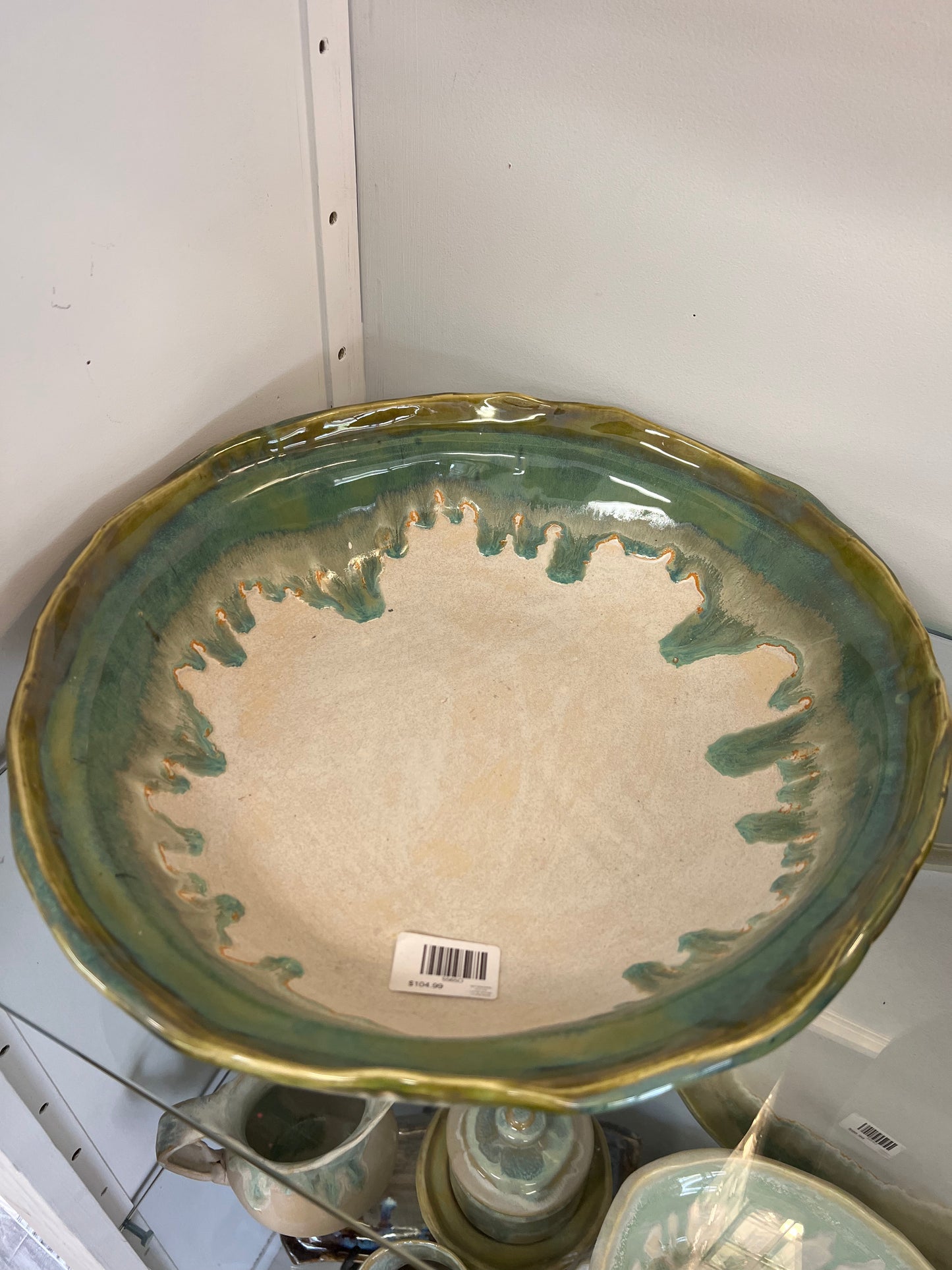 Mockingbird Ocean Large Round Laurin Bowl