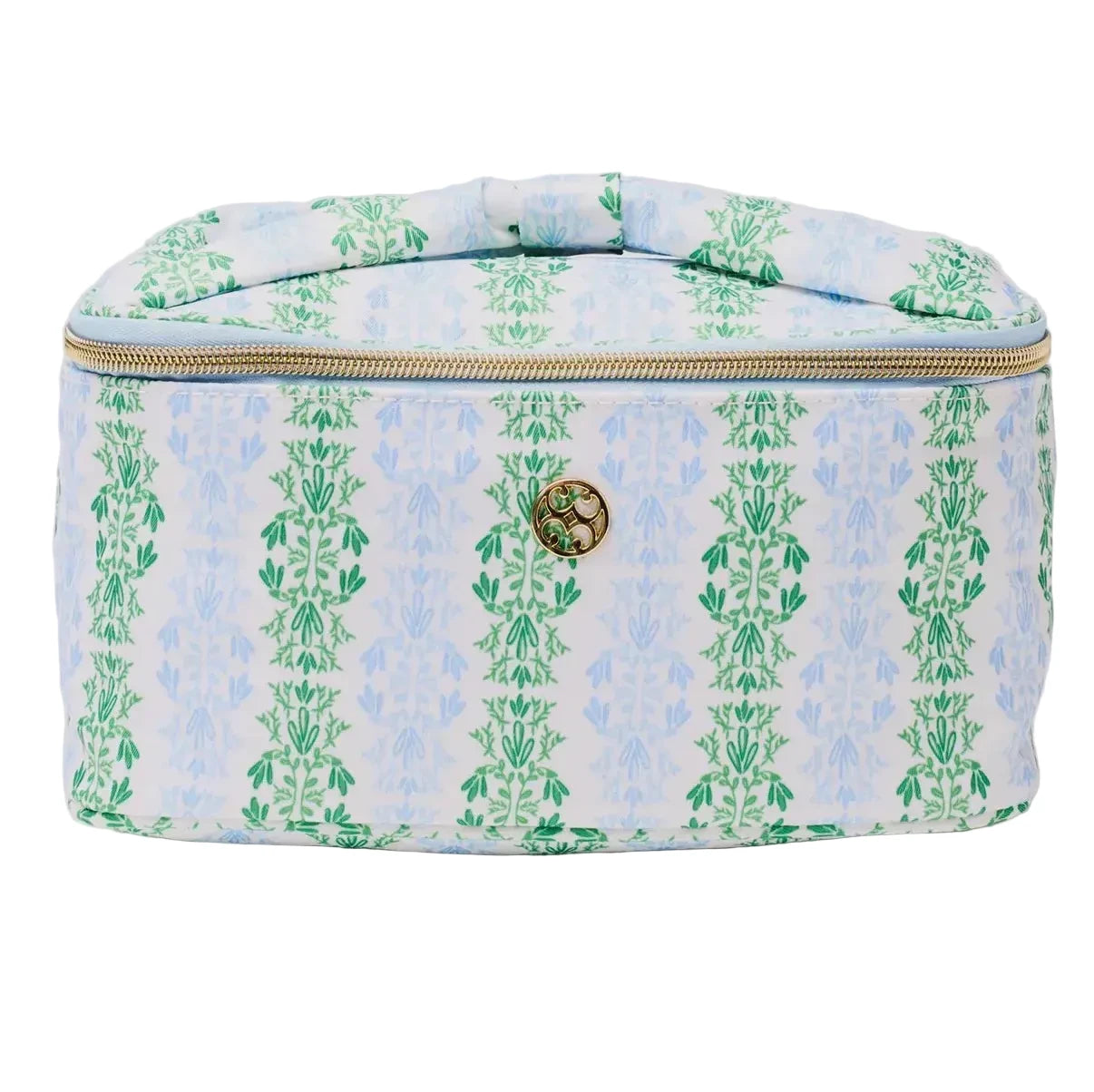 Kiss & Makeup Cosmetic Bag - Heirloom Vine