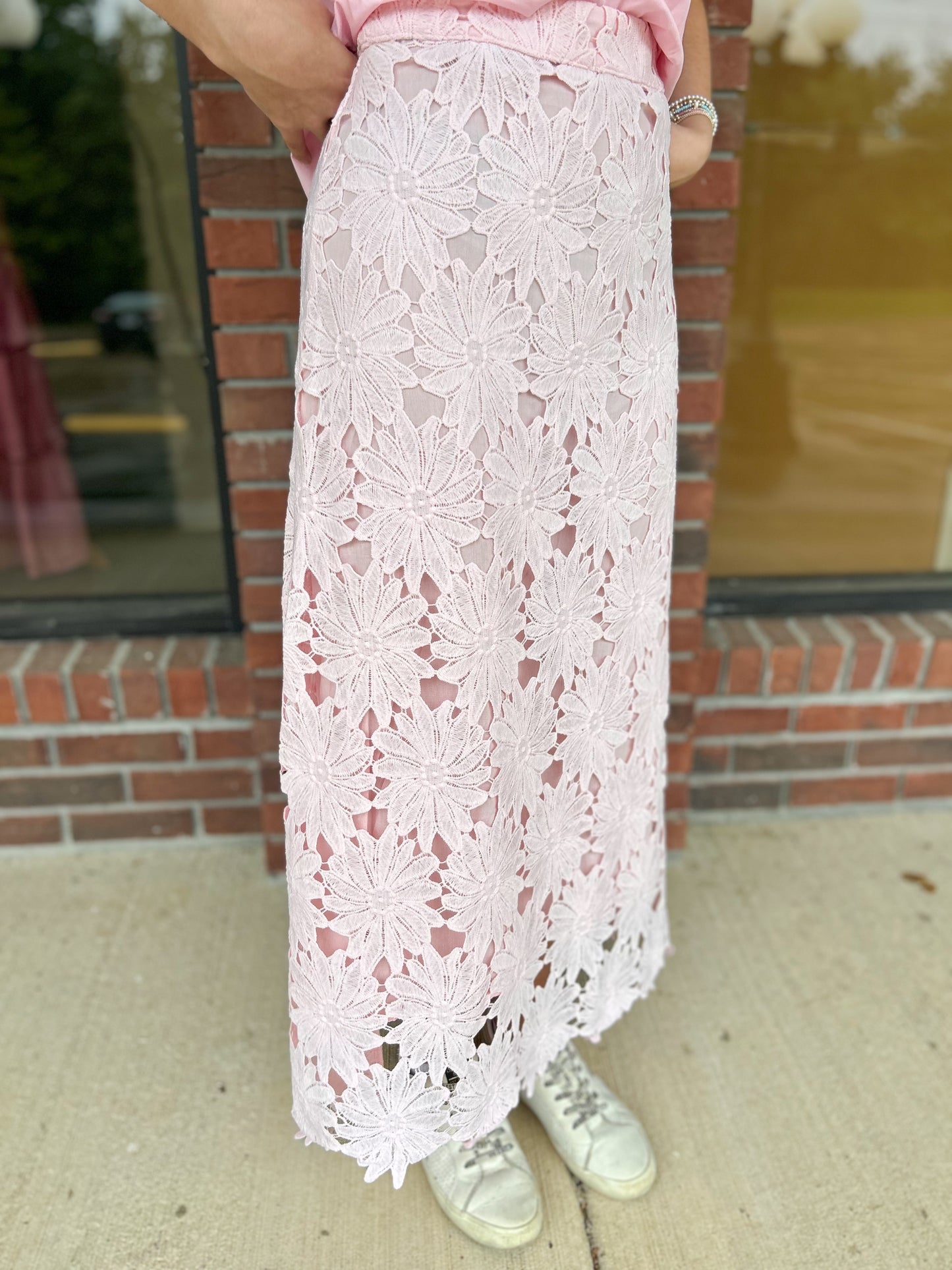 Flower Child Midi Skirt