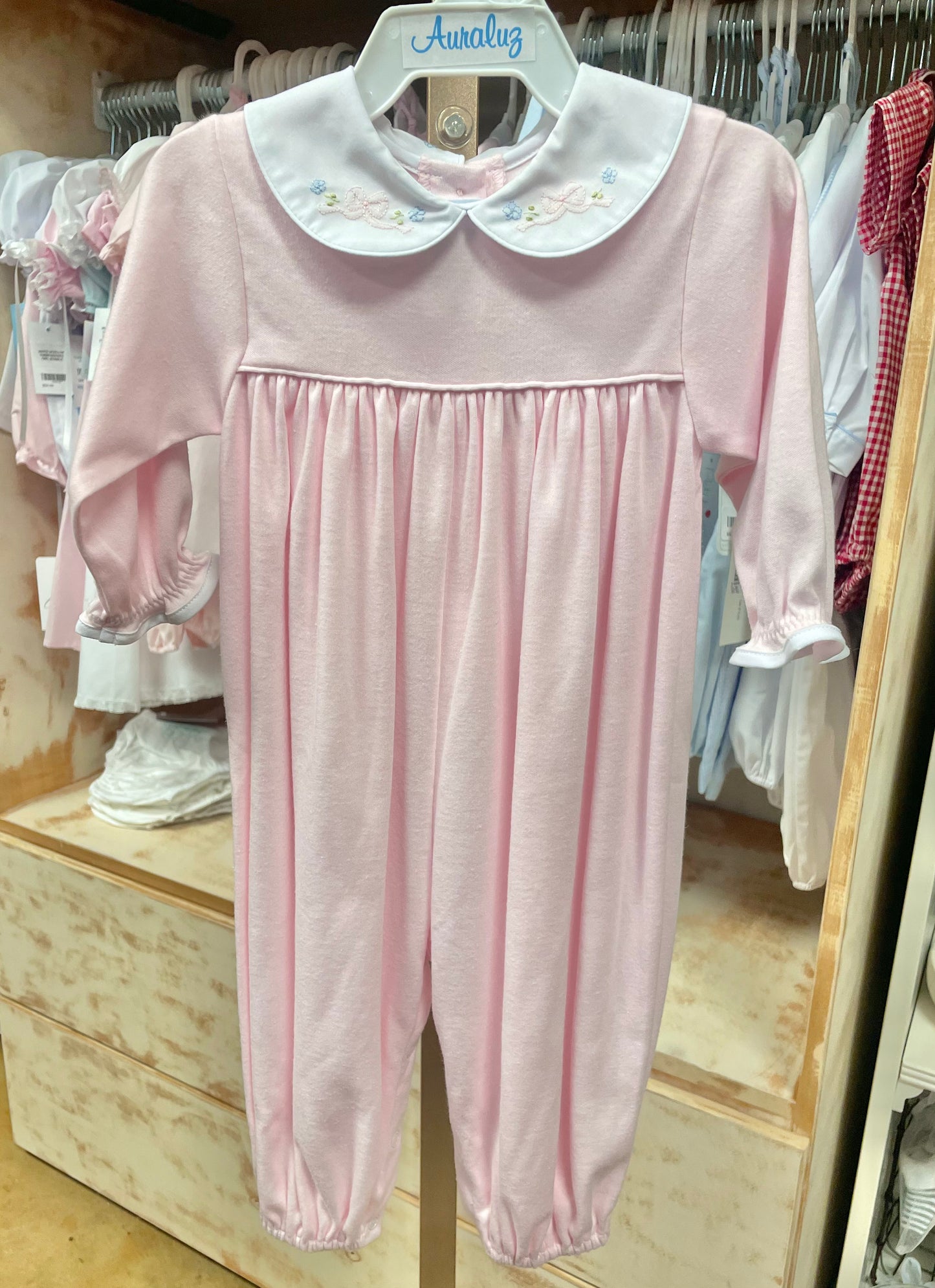 Pink Bows Knit Longall