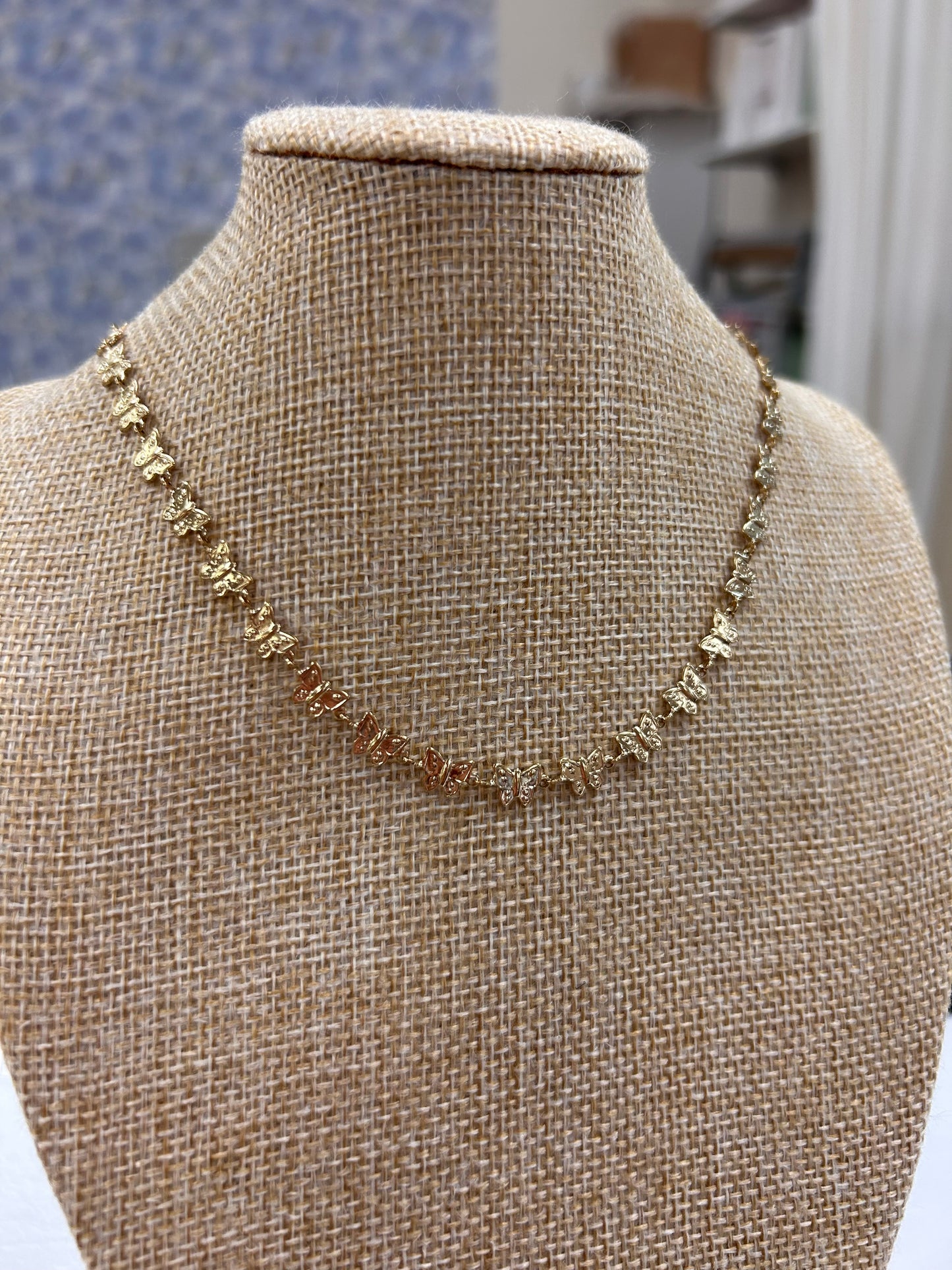 Alex Carol Butterfly Chain Necklace