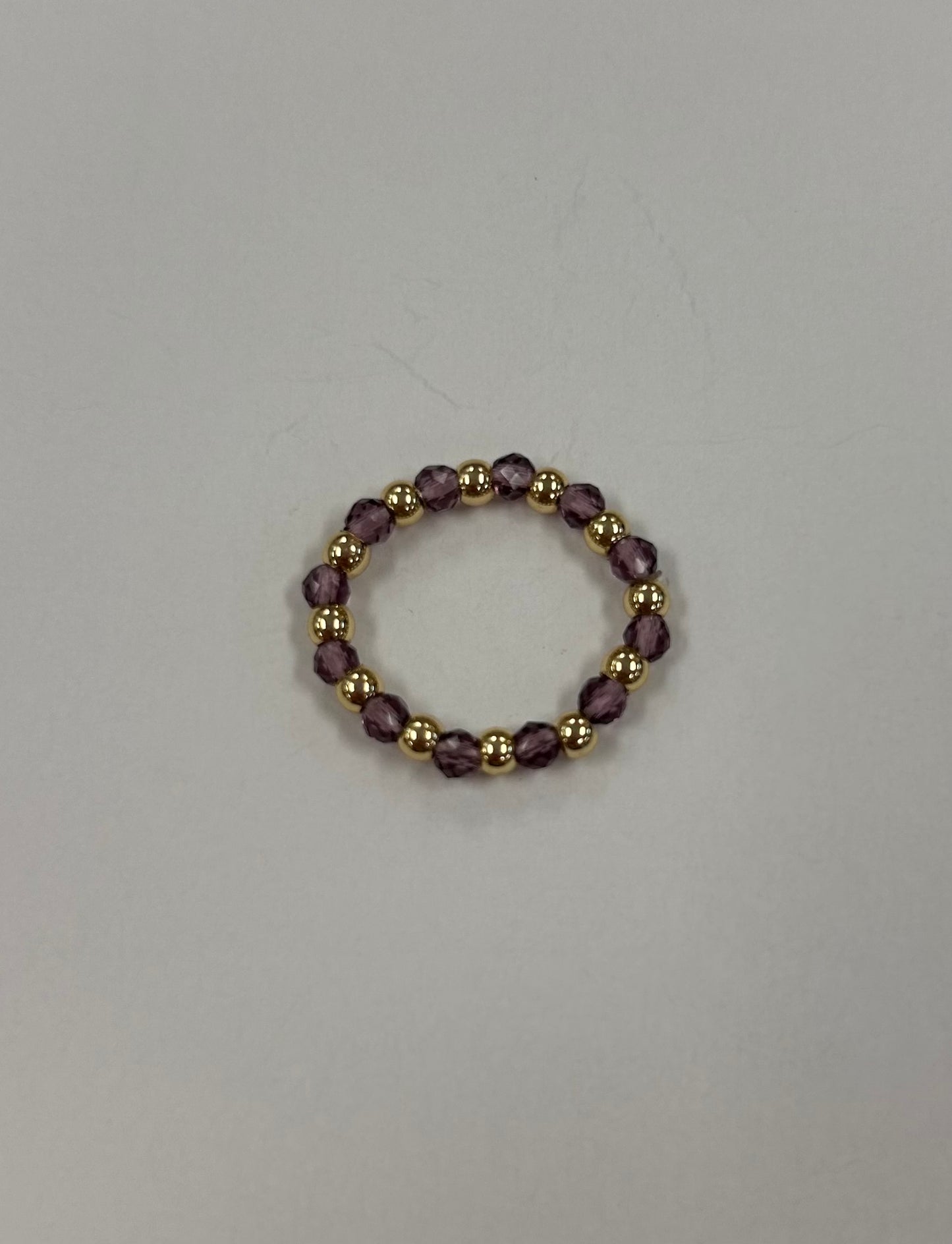 Alex Carol Beaded Stretch Ring