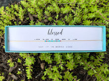 Blessed Dot & Dash Necklace