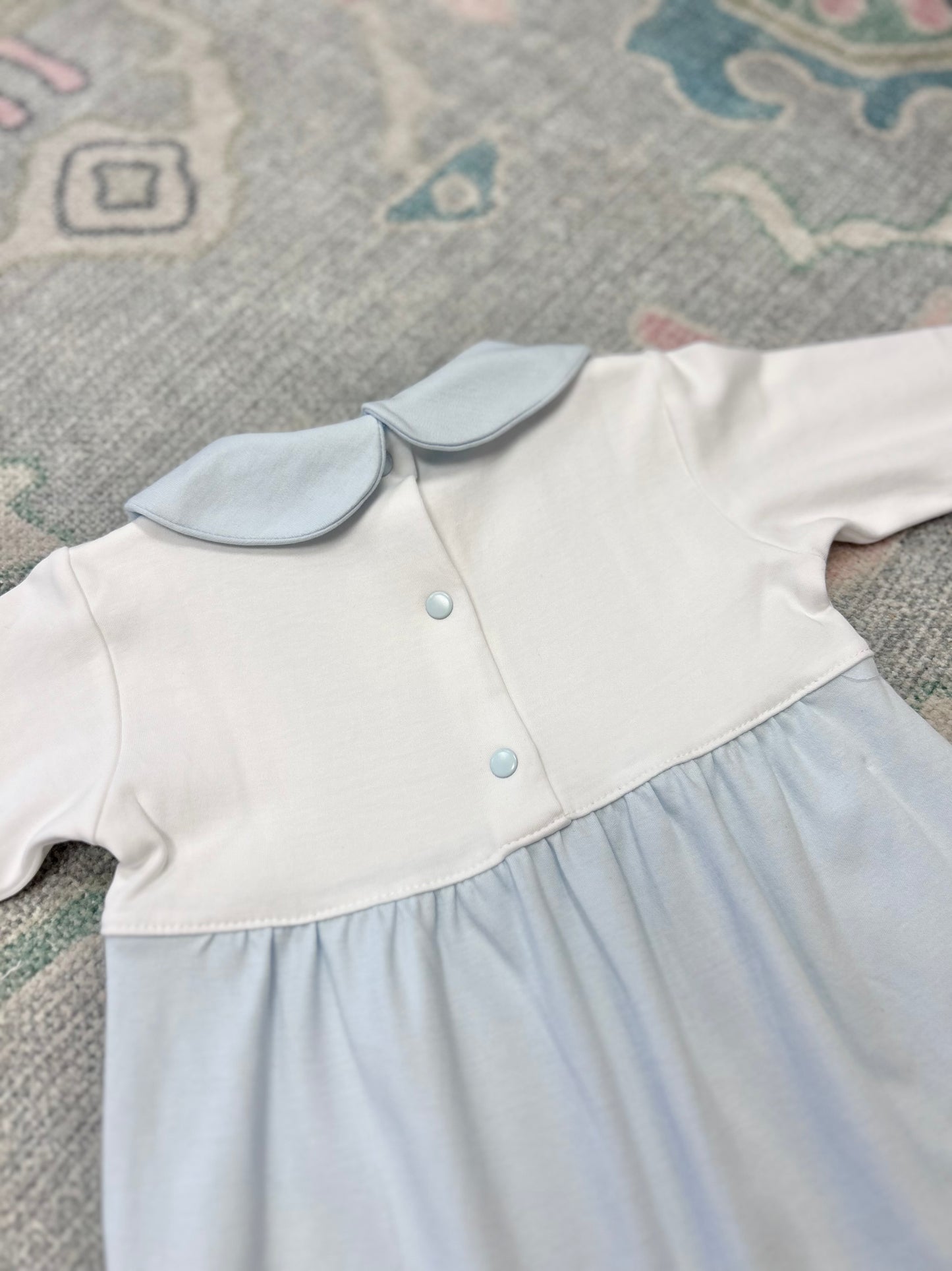 Baby Blue Longall with Yoke