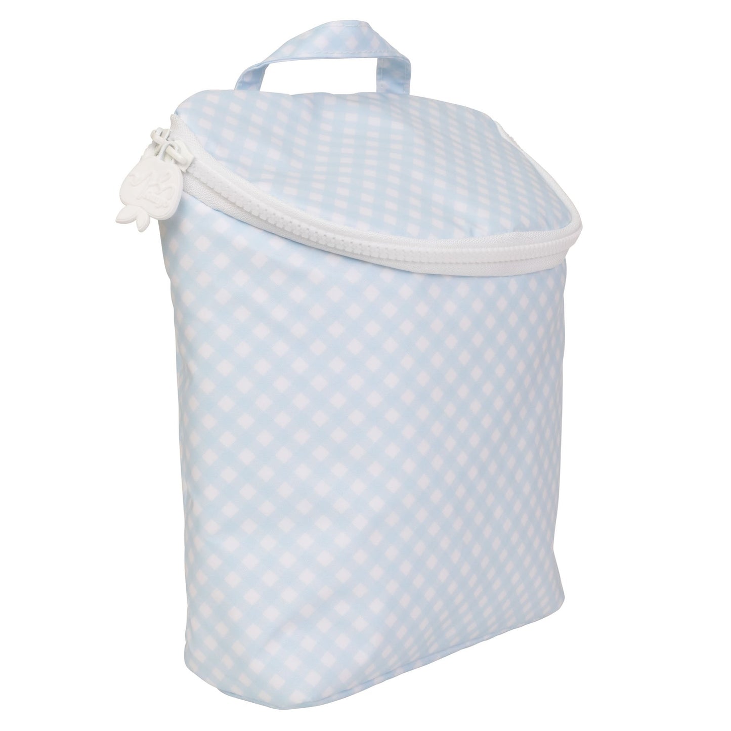 The Bottle Bag - Blue Gingham
