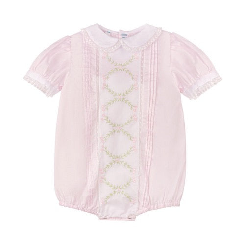 Girl's Vintage Bloom Romper