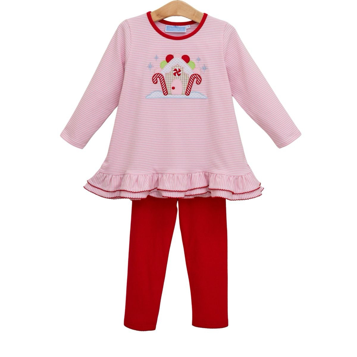 Gingerbread House Pants Set