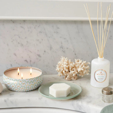 Voluspa Laguna 3 Wick Tin Candle