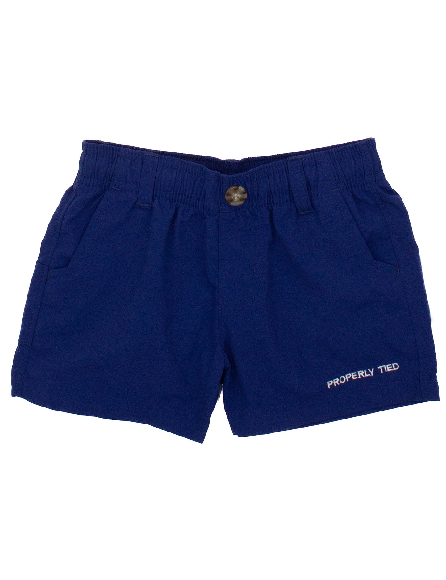 Properly Tied Boys Mallard Shorts - Marine Navy