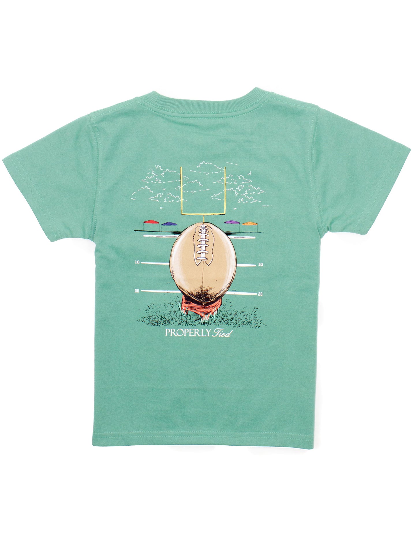 Properly Tied Boys Field Goal Short Sleeve Tee