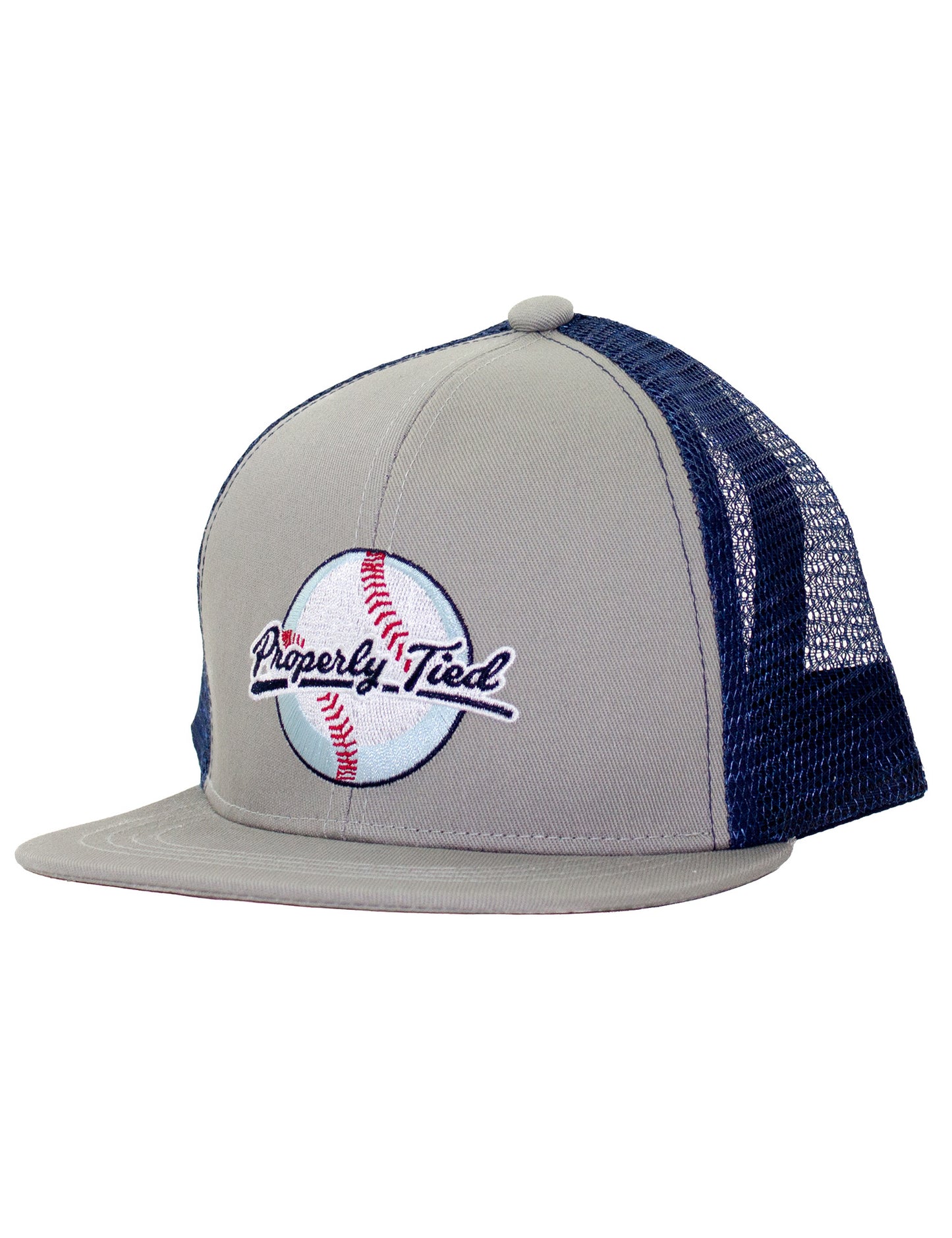 Properly Tied Boys Trucker Hat - Baseball