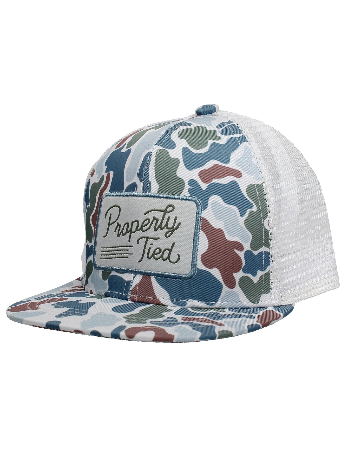 Properly Tied Boys Sportsman Trucker Hat - Terra Camo