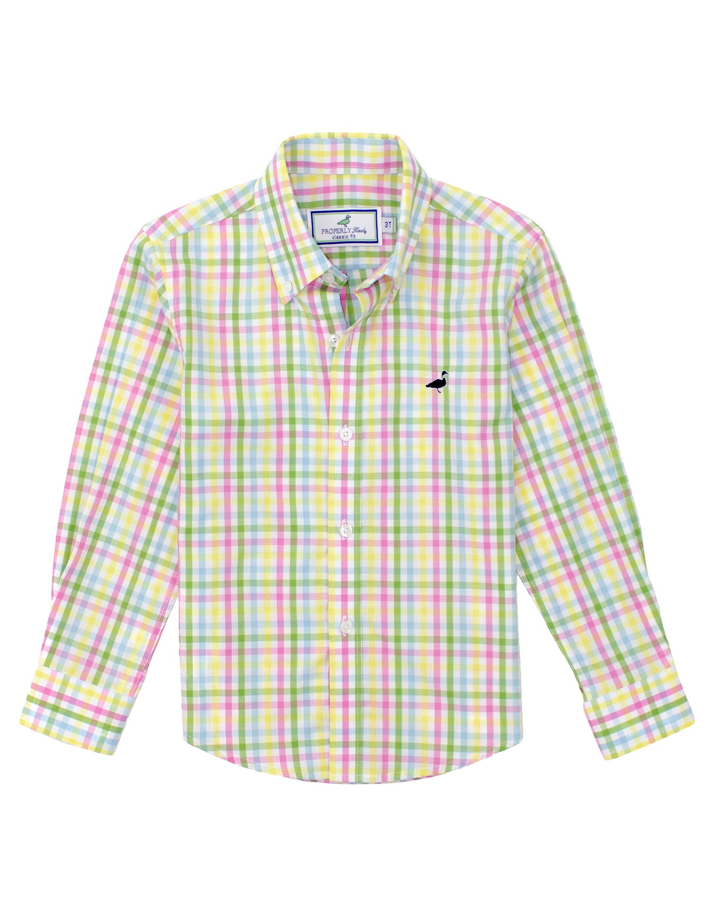 Properly Tied Boys Seasonal Sportshirt - Springcrest