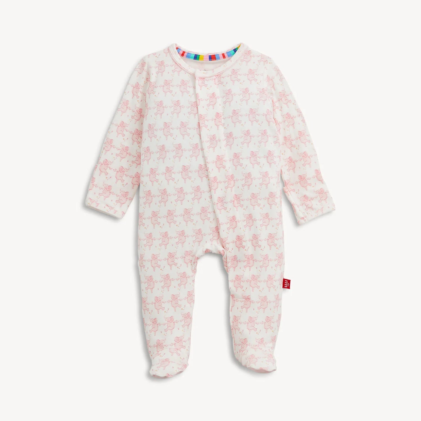 Trunkettes Pink Modal Footie