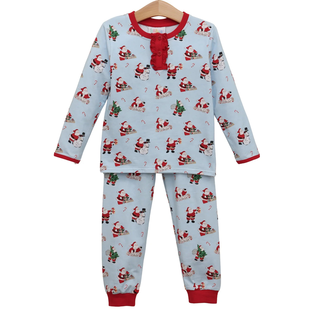 Here Comes Santa Claus Noelle Long Sleeve Set