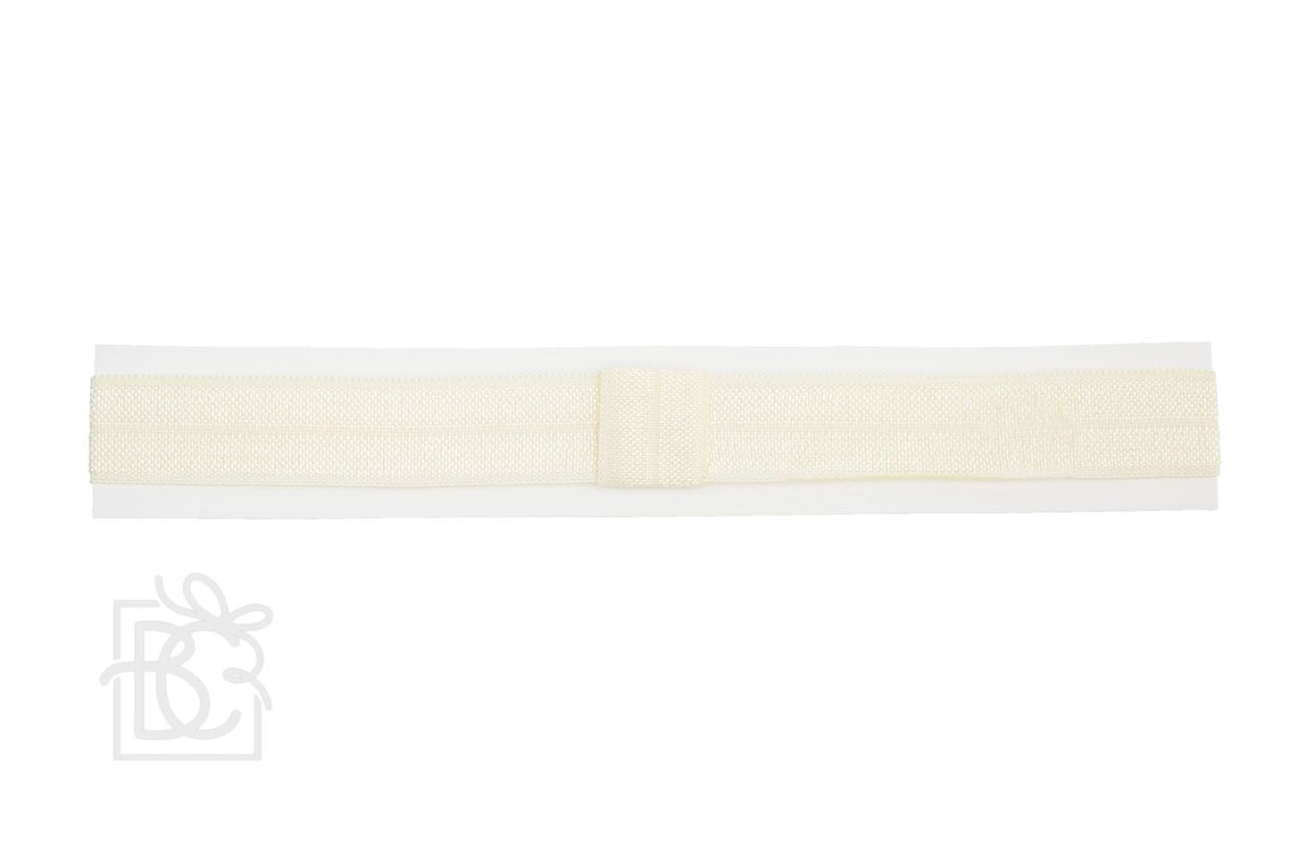 Antique White Skinny Elastic Headband