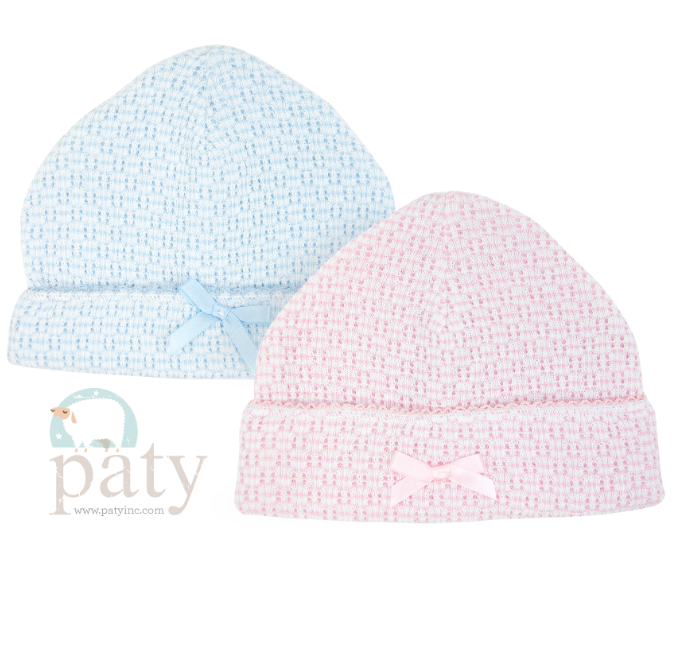 Paty Pink Knit Beanie