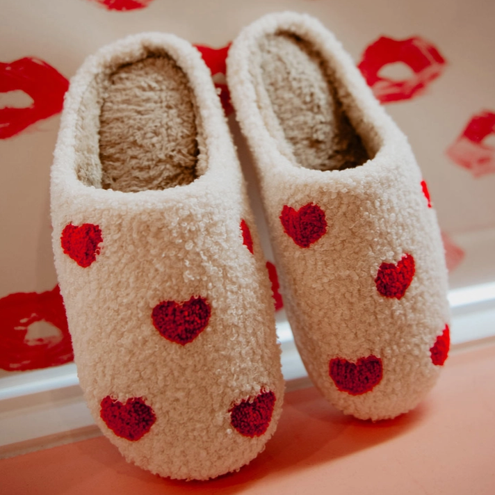 Red Heart House Slippers