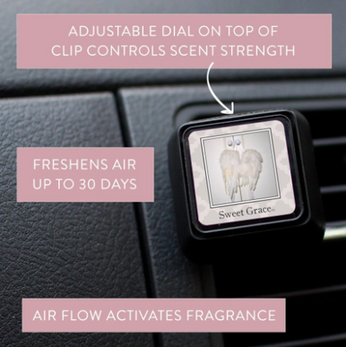 Sweet Grace Auto Vent Clip