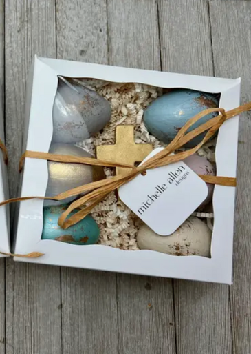 Paper Maché Easter Eggs