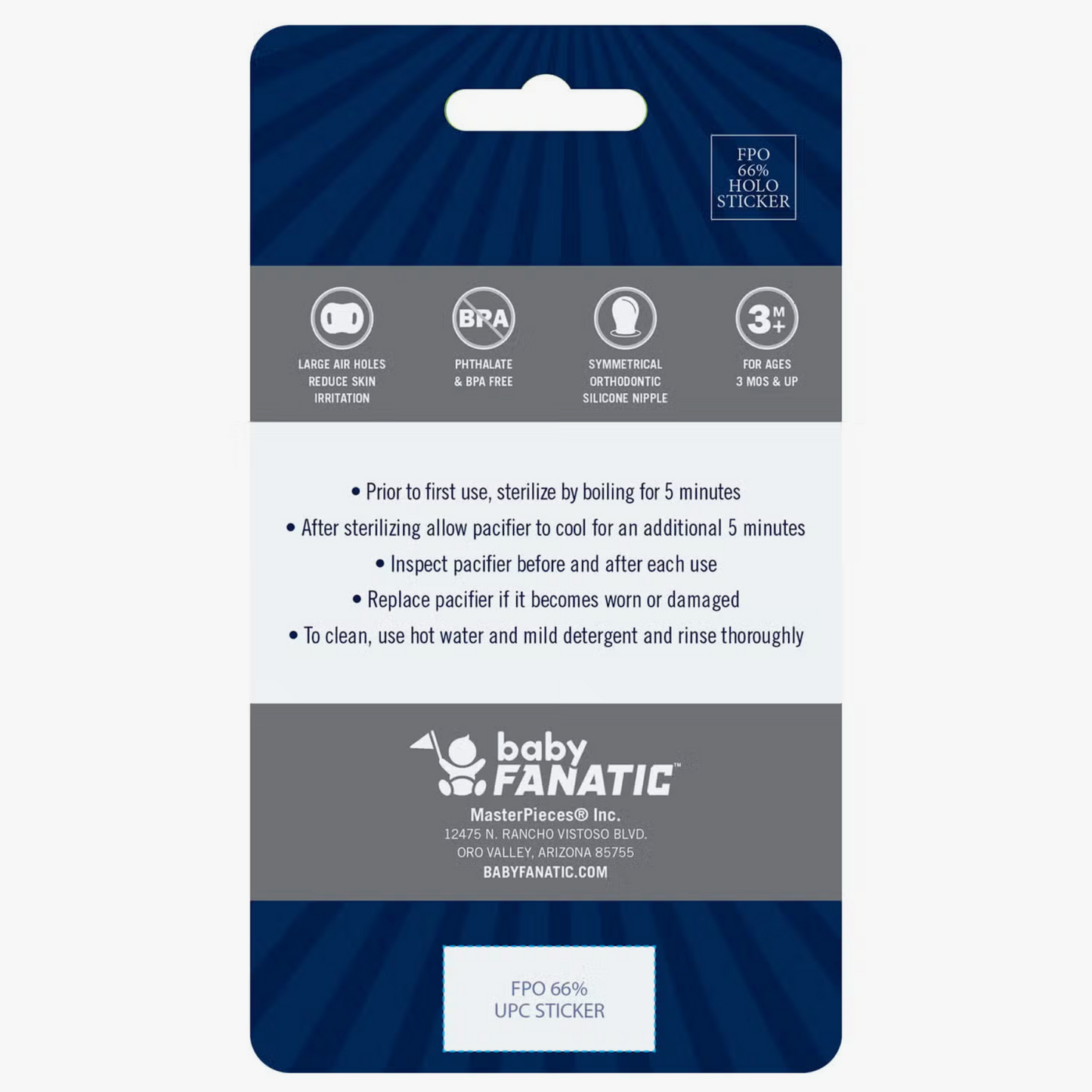 Mississippi State Pacifier Set