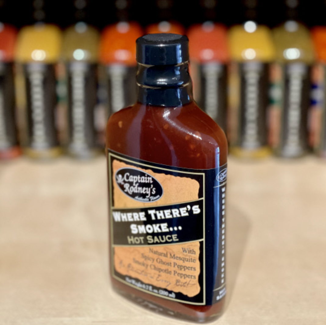 Captain Rodney's Where's The Smoke Hot Sauce