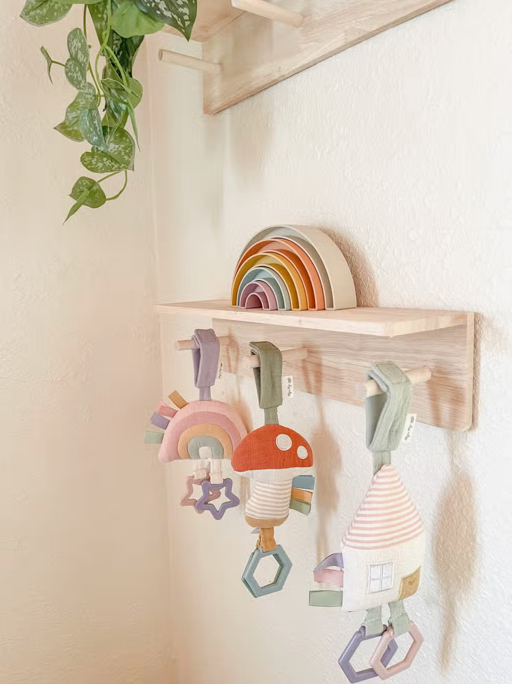 Ritzy Jingle Mushroom Travel Toy